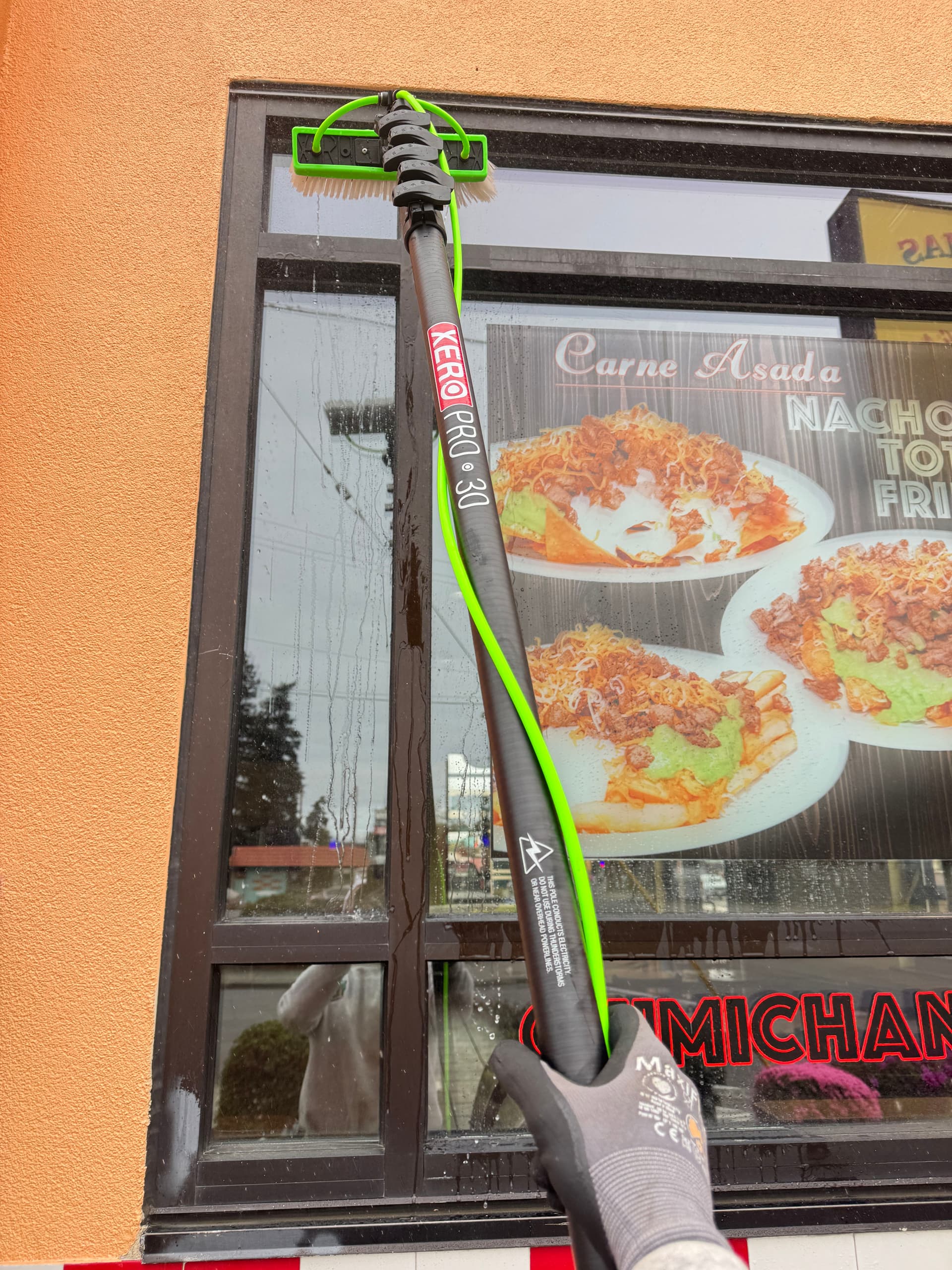 First Commercial Window Cleaning Success for Local Business