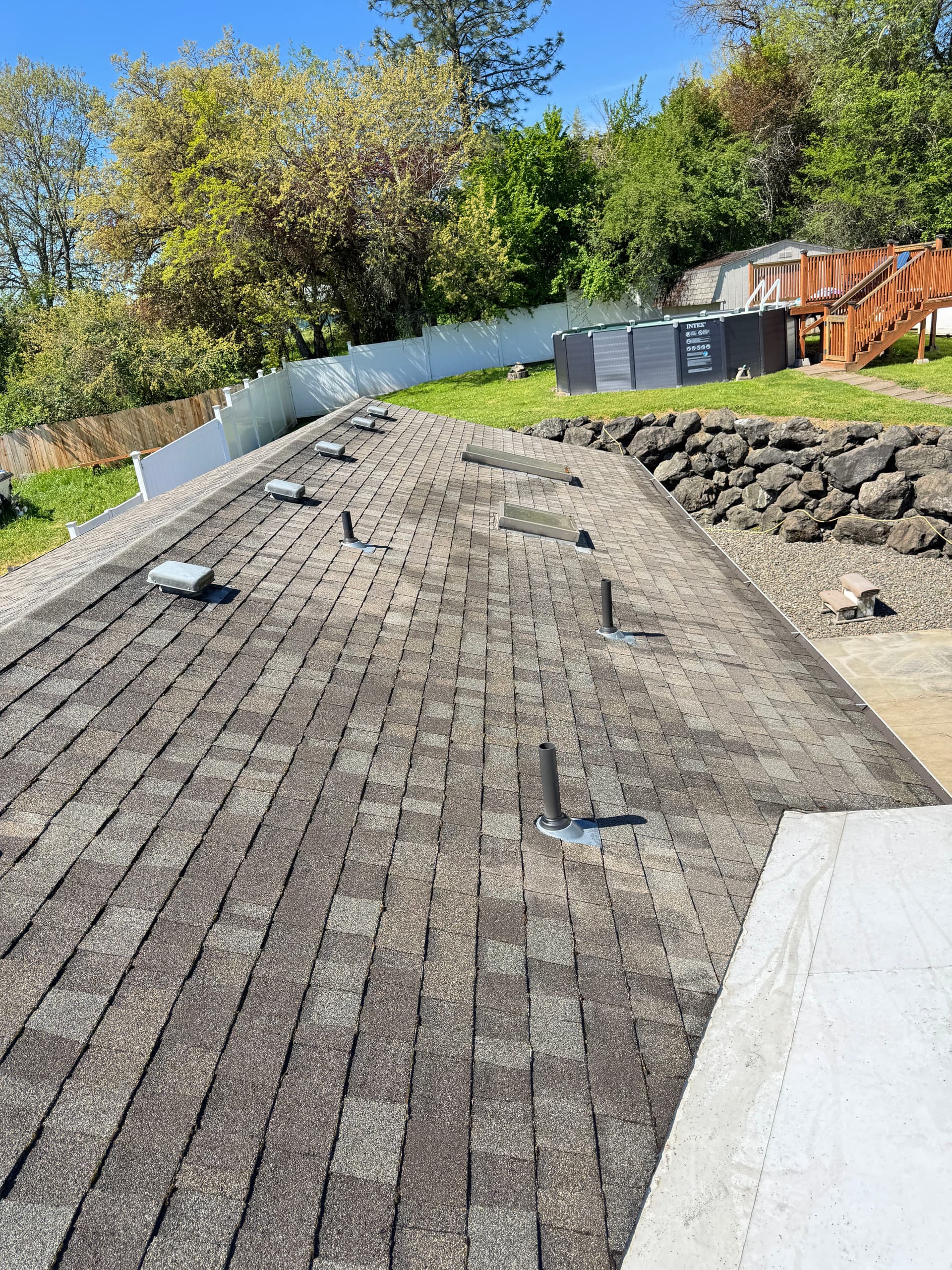 Gallery photos for Full Roof Moss Removal, Gutter Clean and Skylight Detail: Image #5