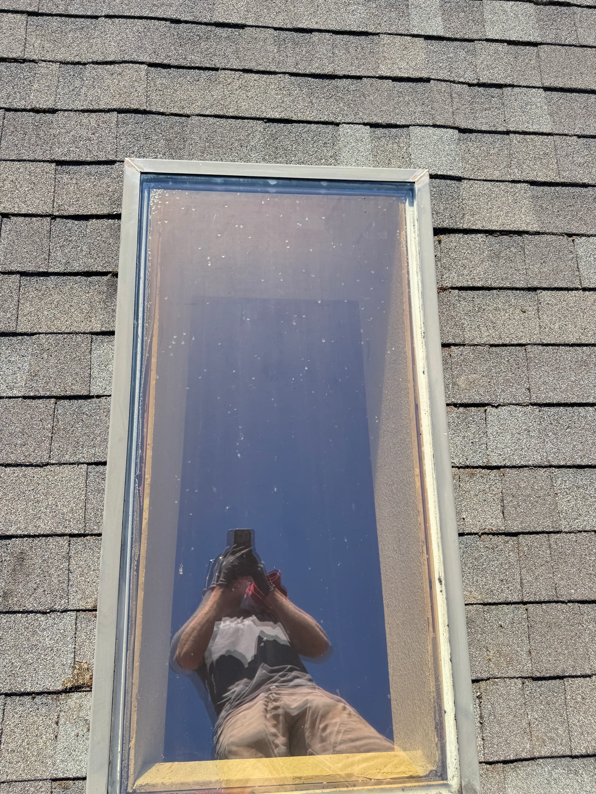 Gallery photos for Full Roof Moss Removal, Gutter Clean and Skylight Detail: Image #4