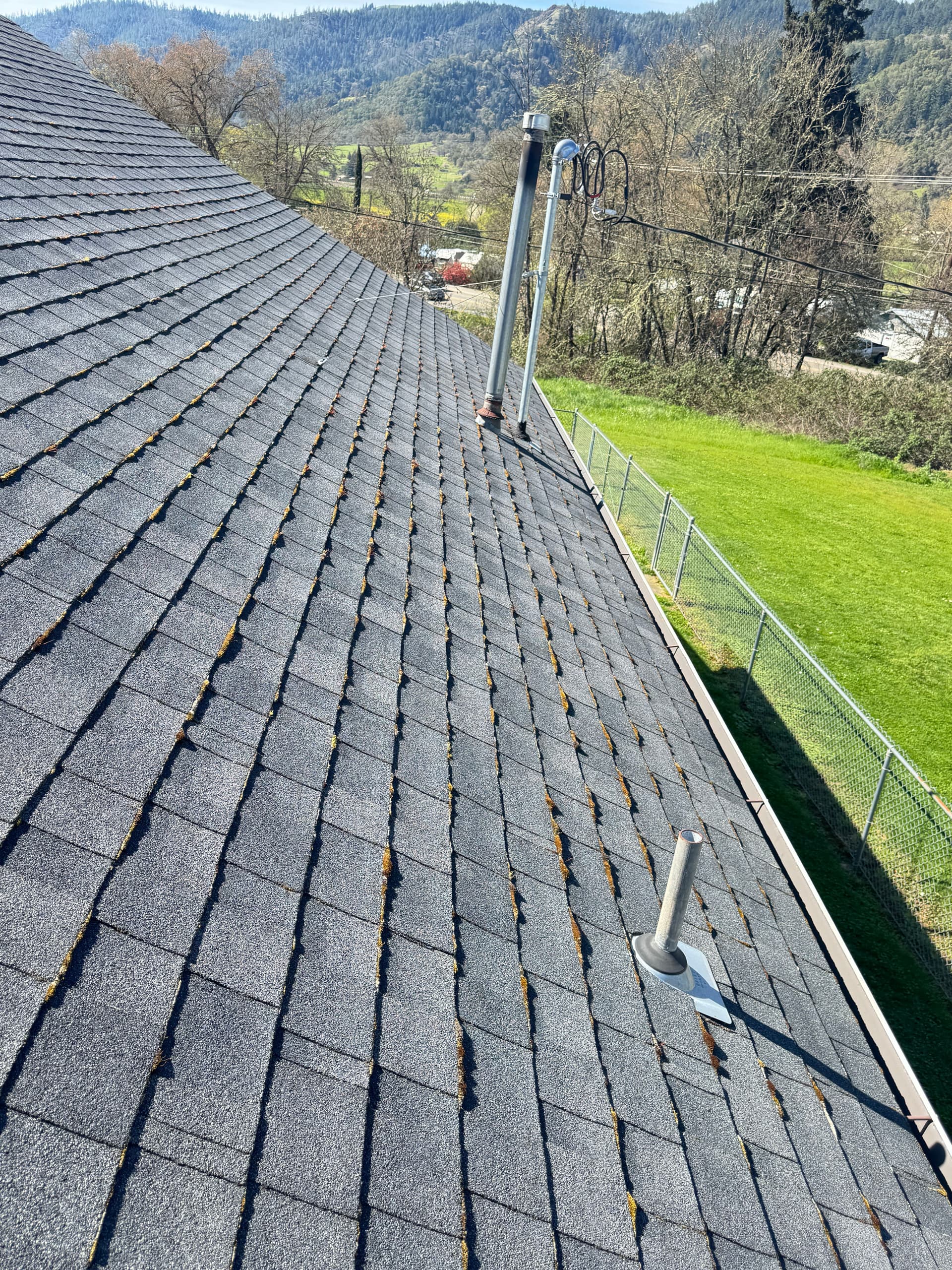 Gallery photos for Roof and Gutter Care: Tackling Moss and Debris: Image #1